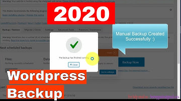 How to backup and restore wordpress site using updraftplus plugin - Part 1