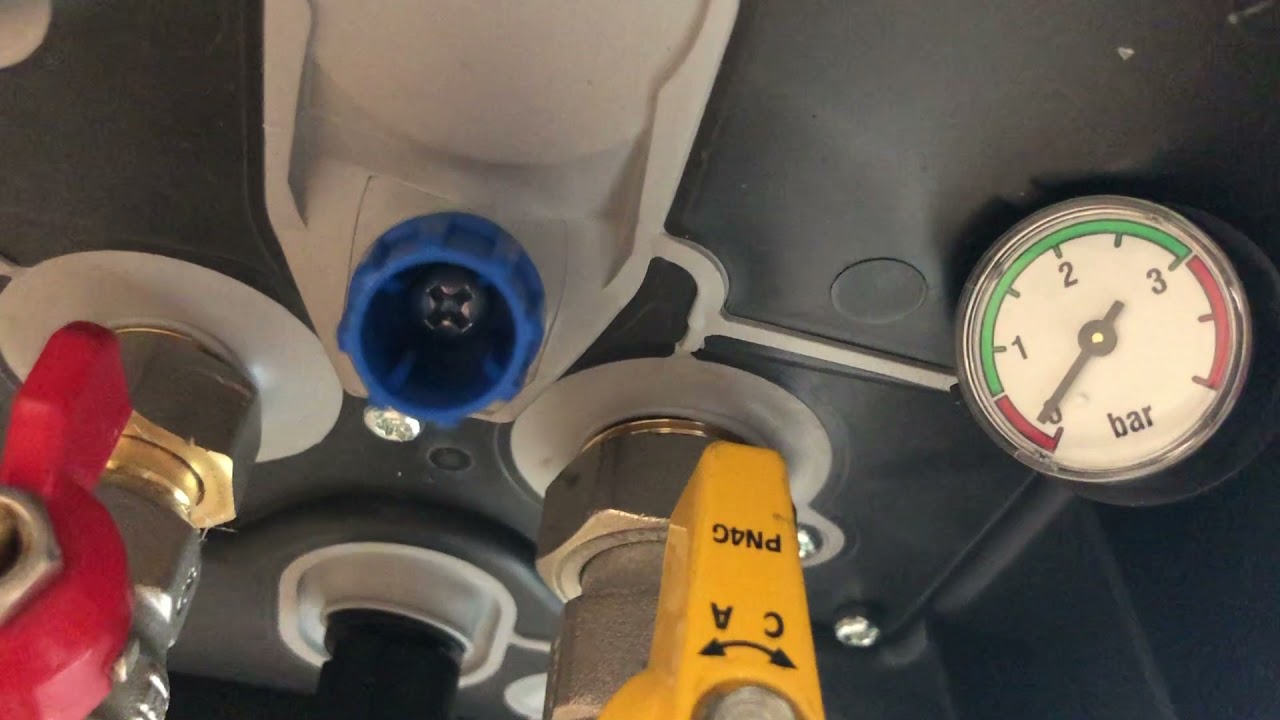 Ariston Alteas One Net, Hata 1P4, Duvara monte kazandaki basınç nasıl geri yüklenir?