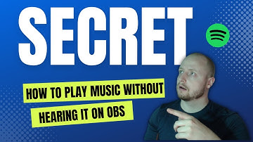 How to Play Music On Streamlabs OBS WITHOUT HEARING IT!