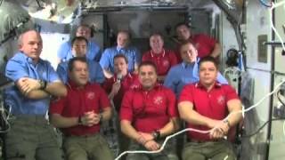 President Obama Speaks With Shuttle, Station Crews