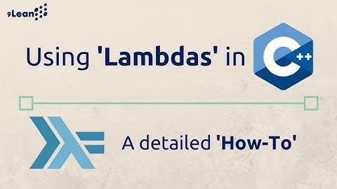 C++ lambdas