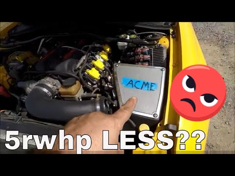 GTO Makes MORE HP With A Different Intake!