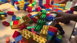 LEGO creations with BUILD NYC at NYCHA Forest Houses 2018