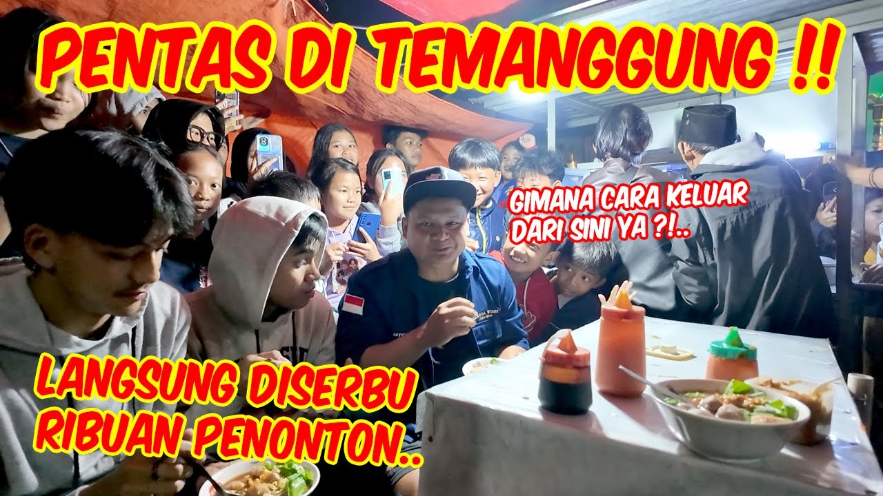 PARAKAN TEMANGGUNG MENYALA !! Penonton membludak memenuhi lokasi pentas GWSM