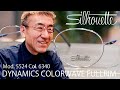 【Silhouette】オーバルシェイプの素敵なメタルフレーム DYNAMICS COLORWAVE FULLRIM Mod.5524 Col.6340 2019年3月11日