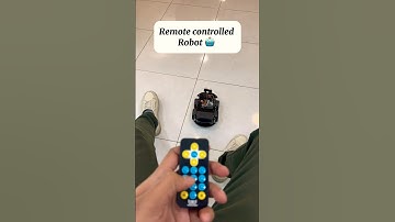IR Remote Control Robot 🤖  #diyproject #arduino #robotics #schoolproject