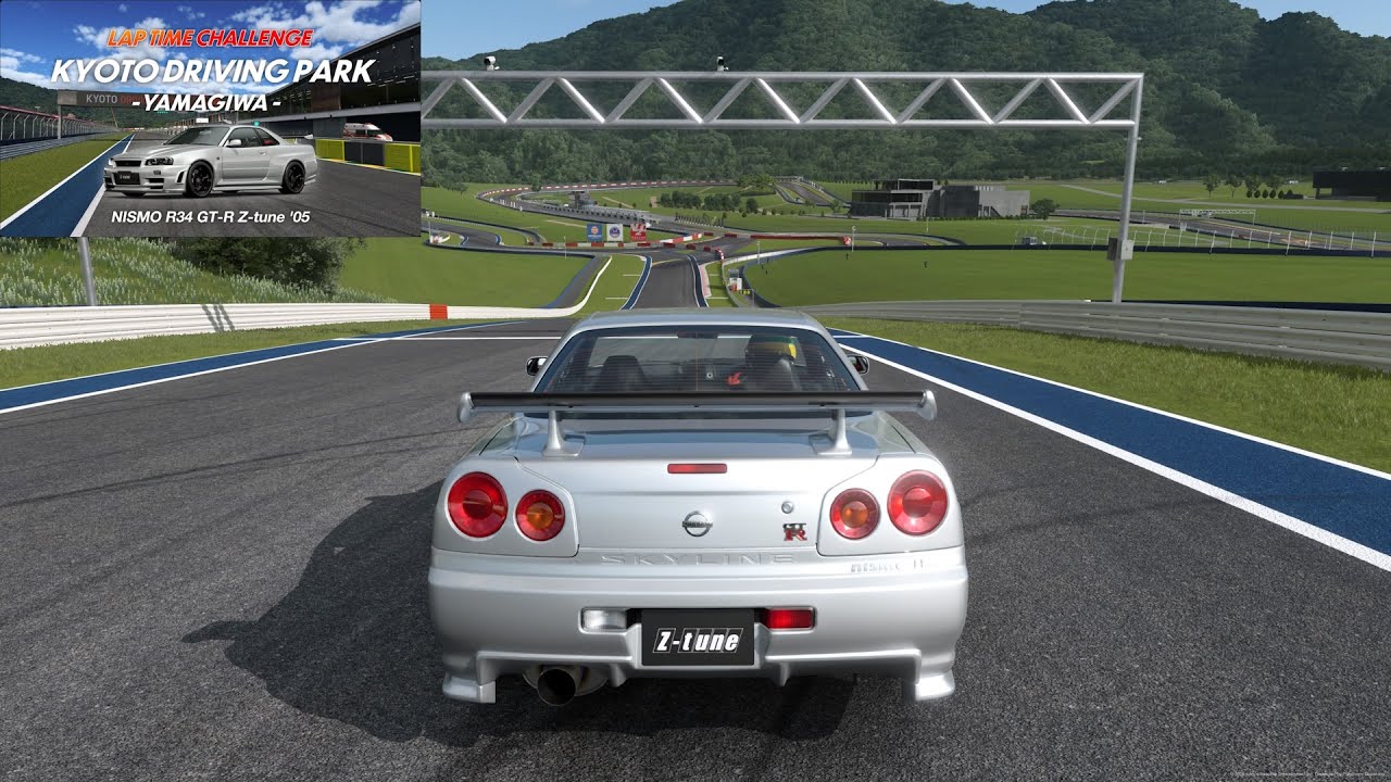 Gran Turismo 7 | Lap Time Challenge | Kyoto Driving Park - Yamagiwa | Nismo R34 GT-R Z-tune