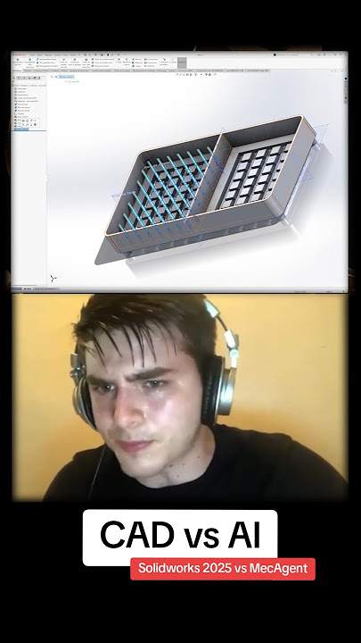 Download lagu CAD vs AI #solidworks2025 #solidworks #ai #cad #texttocad