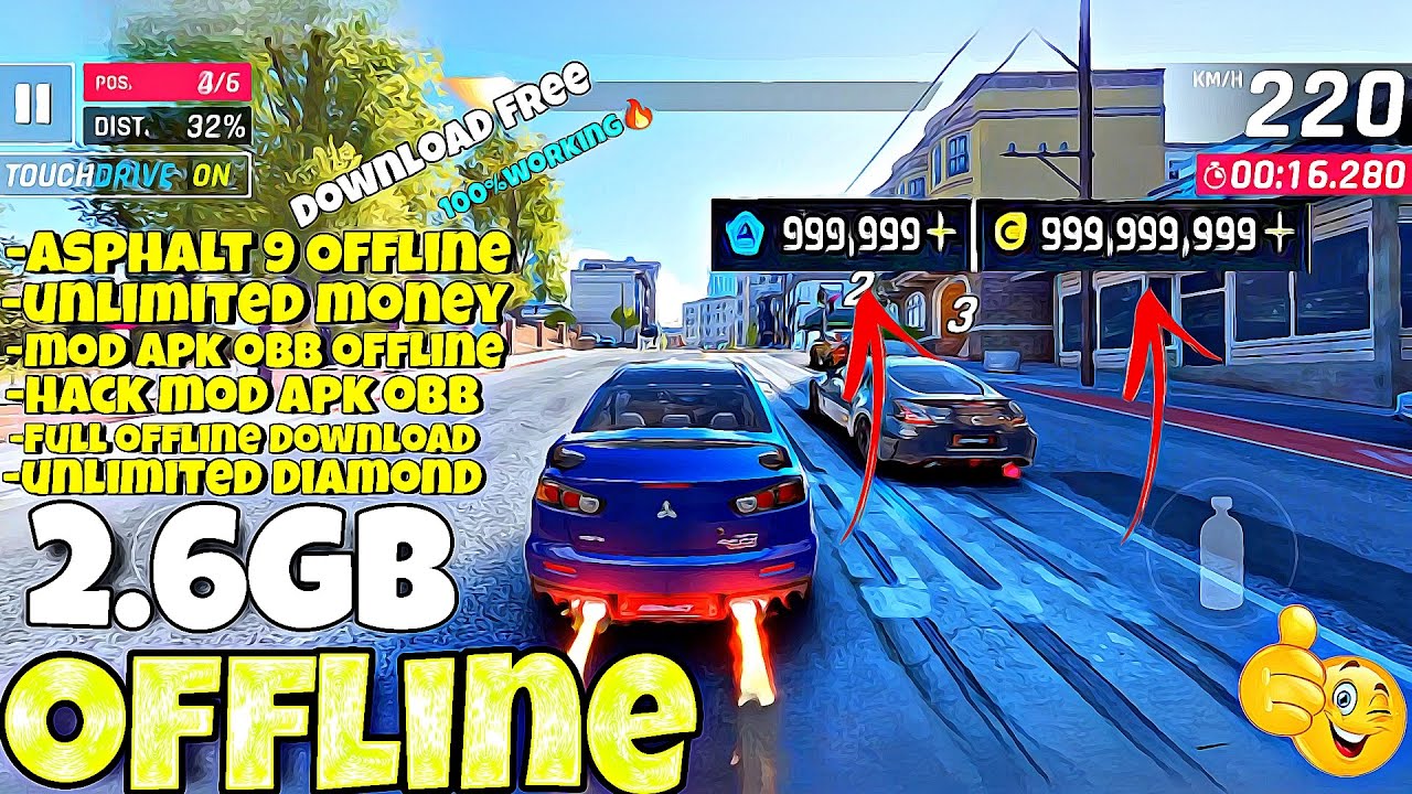 Asphalt 9 MOD APK 2022 - Free Download Latest Version [Android/IOS]