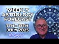 🌌Weekly Astrology Forecast | July 7 - 13, 2025 | ALL SIGNS 💥 | Planetary Overview