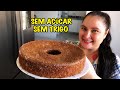 SEM AÇÚCAR! SEM TRIGO! BOLO DE AVEIA COM BANANA, DELÍCIA!