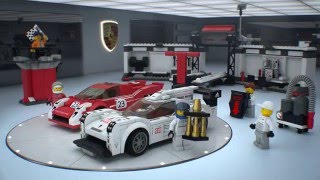 75876 Porsche 919 Hybrid and 917K Pit Lane - LEGO Champions - YouTube