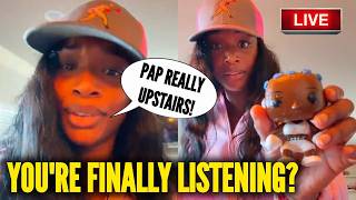 Claressa Are You LISTENING? "PAP IS REALLY UPSTAIRS?