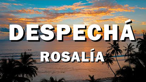 ROSALÍA - DESPECHÁ (Lyrics) 🎵