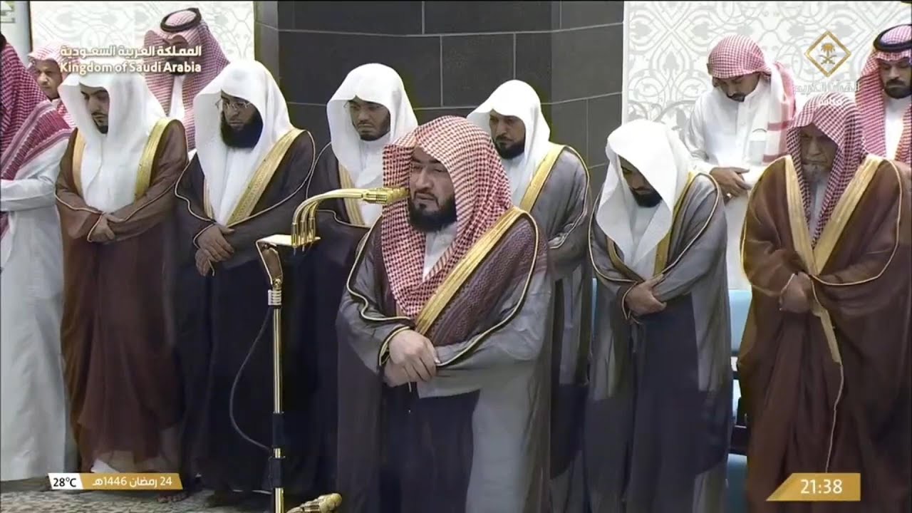 صلاة التراويح الشيخ بندر بليلة الحرم المكي ليلة 25 رمضان 1446 هـ
