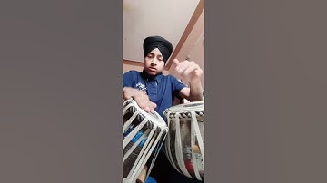 Short Jhaptaal tukda | Tabla tutorial | Amritpal singh