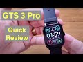 SENBONO GTS 3 Pro Apple Watch Shaped 1.81” IP67 BT Calling Blood Pressure Smartwatch: Quick Overview