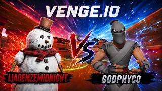 In Venge.io Sierra, LiaoenzeMidnight VS Godphyco! screenshot 3
