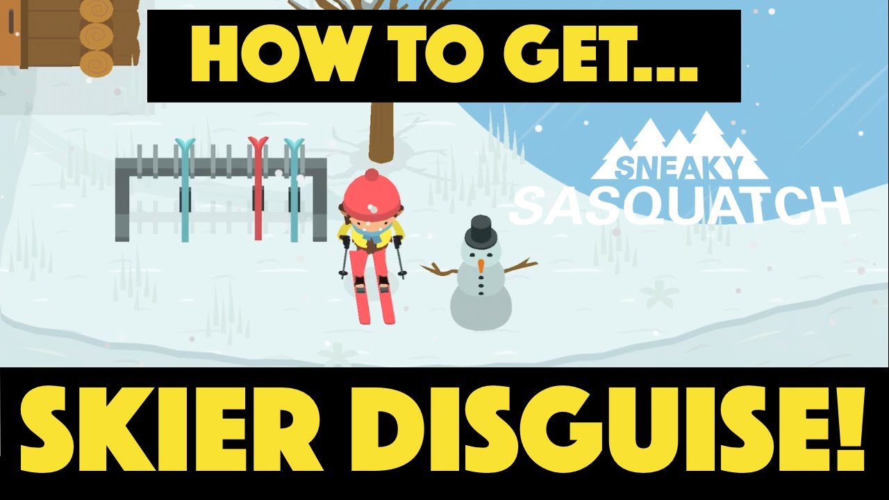 Sneaky Sasquatch | HOW TO GET SKIER DISGUISE | Apple Arcade - YouTube