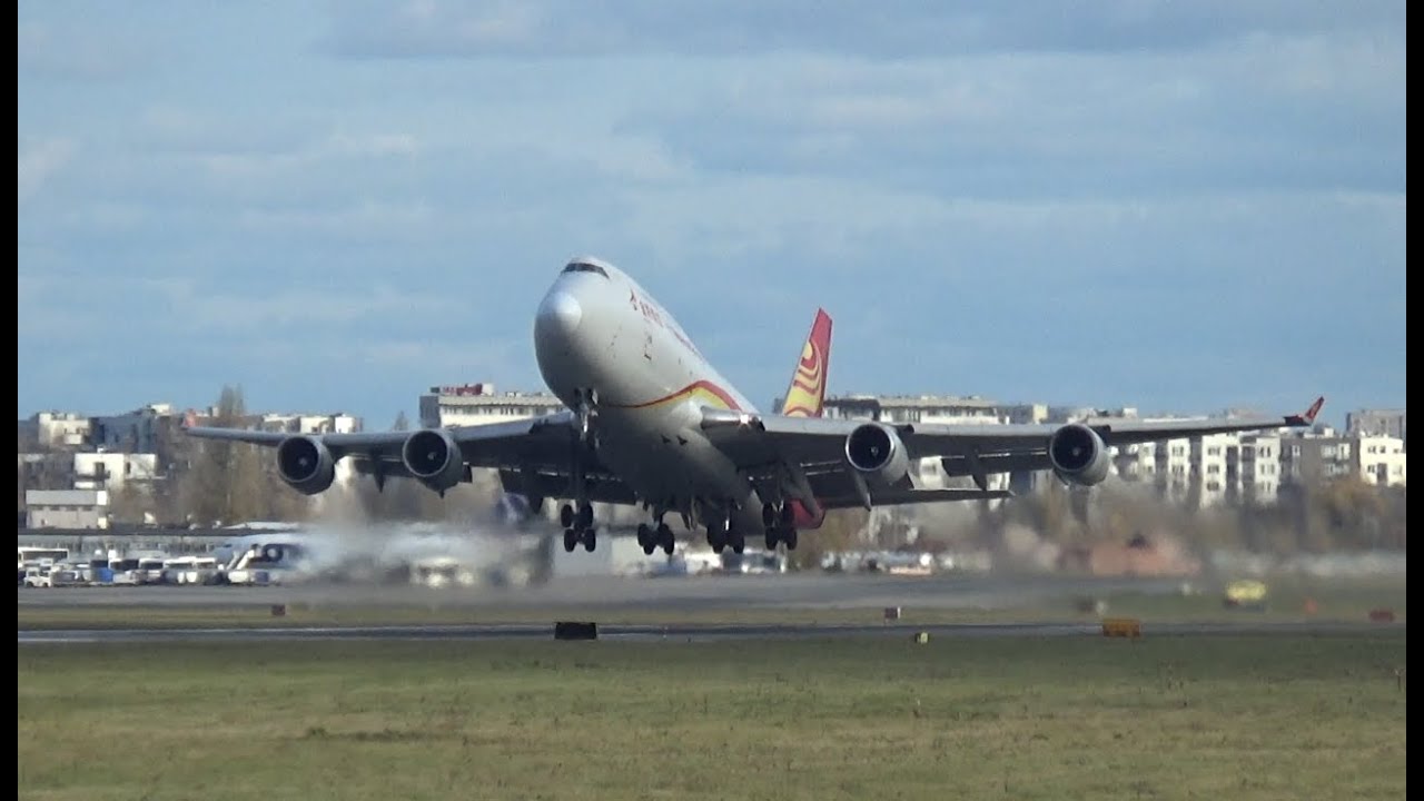 747 Take off Warszawa 15.11.2025