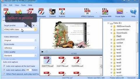 How to convert Flash to HTML5 and add Ad on HTML5?