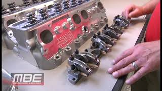 MBE 13 DEGREE COMPLETE SBC Cylinder Head