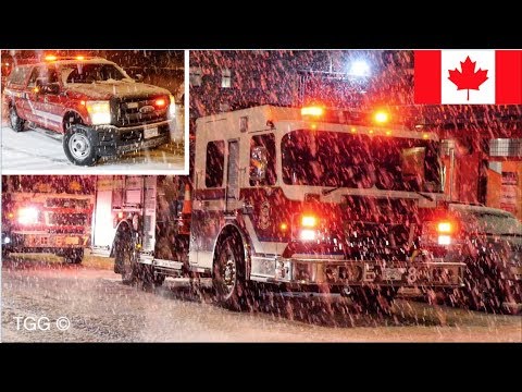 *SNOW RESPONSES* Vancouver Fire & Rescue Services (Collection) + On Scene
