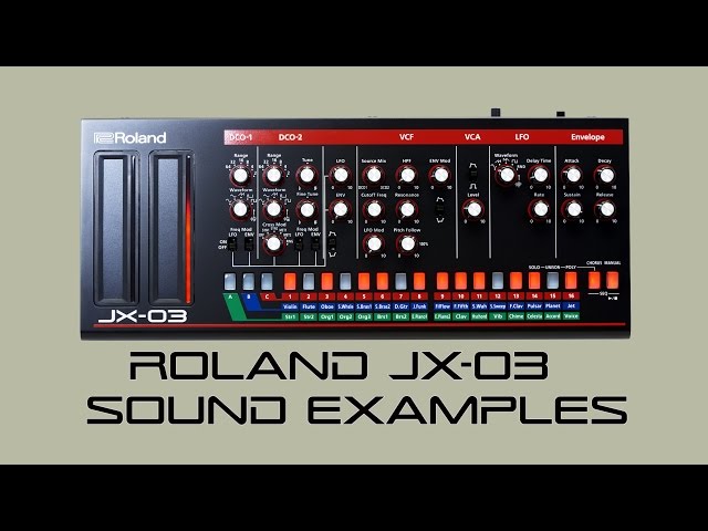 Модульный синтезатор ROLAND JX03