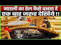 मछली का तेल कैसे निकाल जाता है , एक बार जरूर देखिये | Fish Oil Production Process in Factory