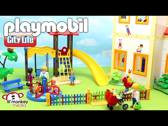 Playmobil City Life Adventure Playground Playset