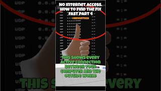(Windows) No Internet Access — How to Find the Fix Fast - Part 4: Who Is In The House? #netstat