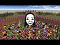 POV BIG Nextbot | Color Obunga Yoshie & Any Nico's Nextbot Fire IN The Hole #nextbots #garrysmod