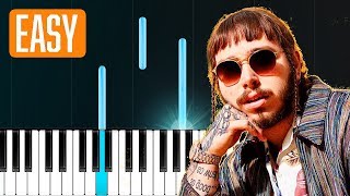 Full Post Malone - Psycho 100% EASY PIANO TUTORIAL News
