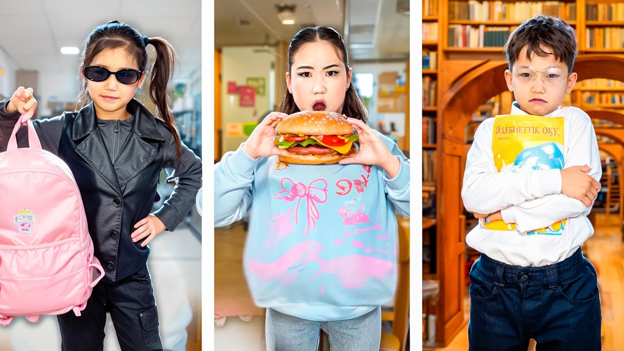 Мектеп оқушыларының типтері,МОДНИЦА ТОМПАҚ БОТАНИК🏫🎓✏️