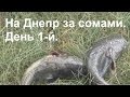 Подводная охота на Днепре - За сомами - День 1-й.