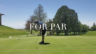 NO GIMMIES ALLOWED! Golf on an Air Force base. Vlog #5 @ Hubbard Memorial Golf Course Part1, front 9