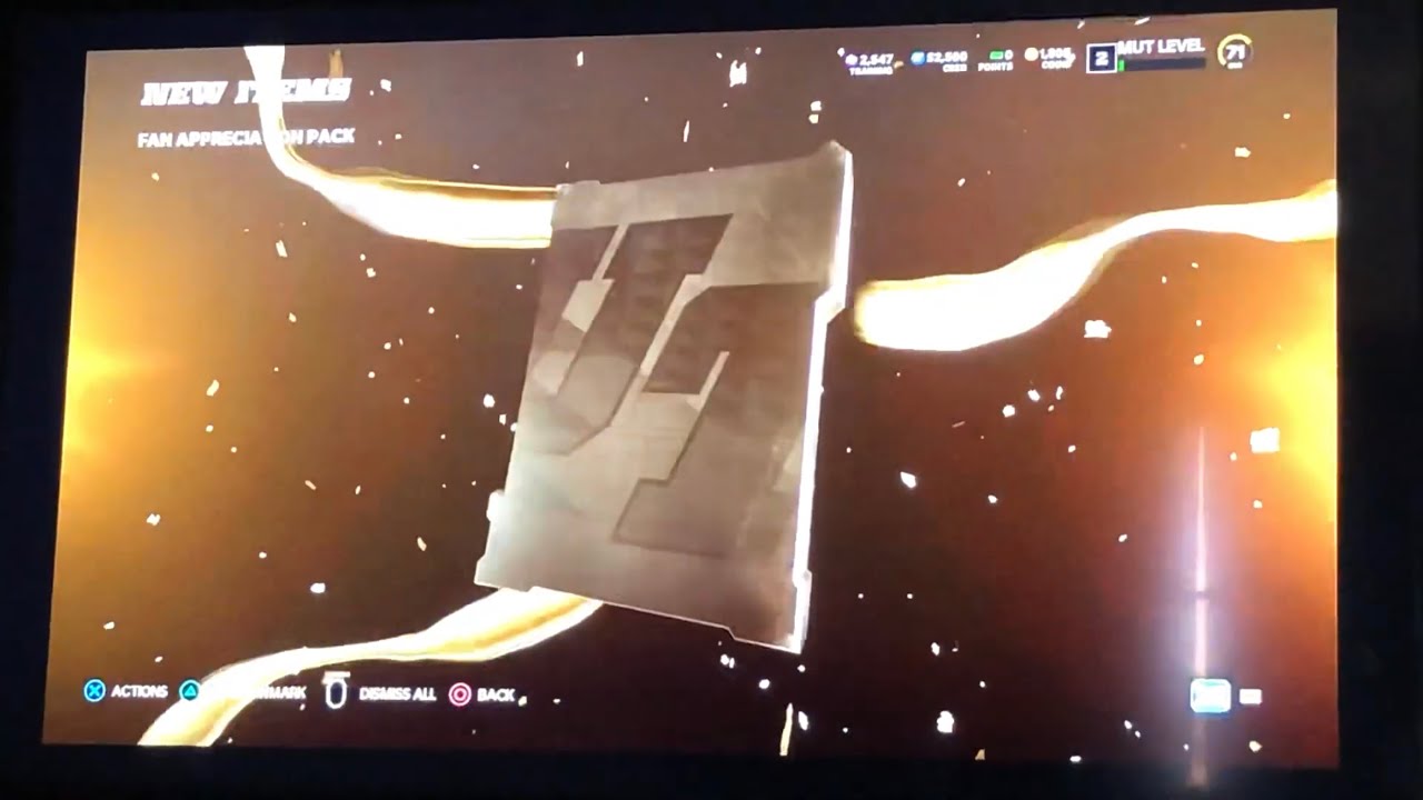 GOLDEN TICKET PULL!!! Opening Fan Appreciation Packs! Madden 22 YouTube