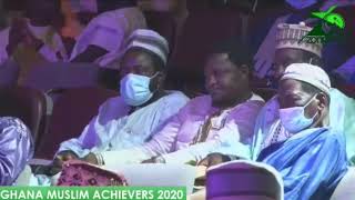 Gariba at the Ghana Muslims Achievers Awards 2020