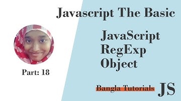 Javascript regular expression / JS RegExp | Javascript Bangla Tutorials