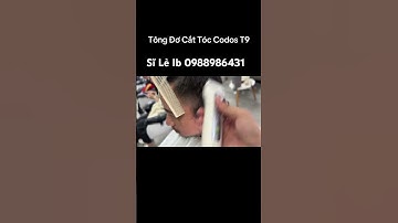 Tông Đơ Cắt Tóc Nam Nữ Cao Cấp Codos T9