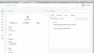 Creating a Marketing Profile in Command