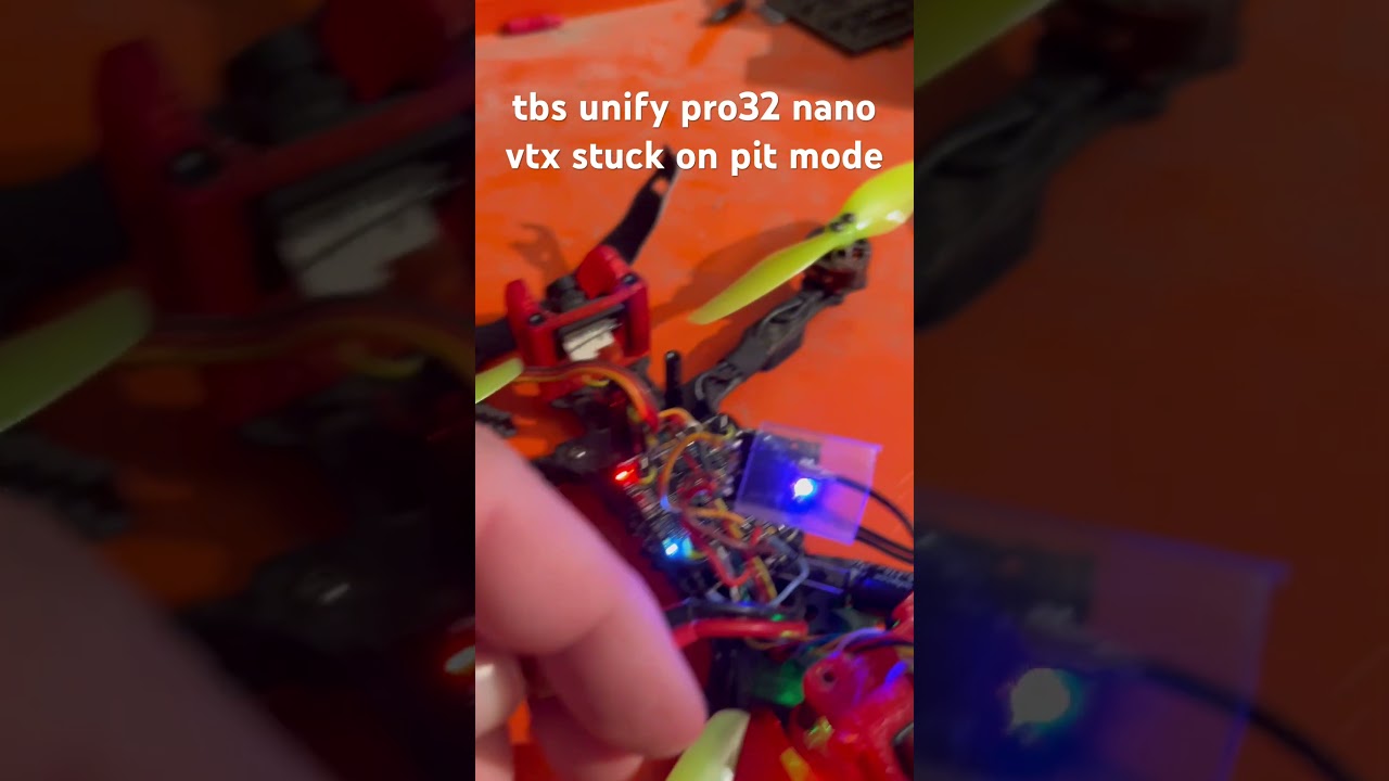tbs unify pro32 nano pitmode issue