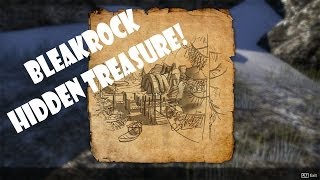Eso Bleakrock Ce Treasure Map Elder Scrolls Online: Hidden Bleakrock Treasure Location: Bleakrock Ce  Treasure Map - Youtube