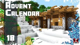Minecraft Timelapse Advent Calendar - 18 - FARM STABLES!