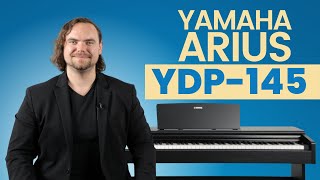 Yamaha ARIUS YDP-145 | Digital Piano | Full Overview with Playing Demo | Popplers Music screenshot 1