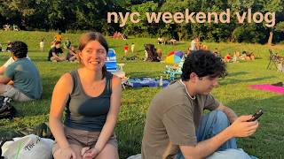 queens night market, clubbing, and fifty subscribers!  | 20s in nyc | zac's vlogs