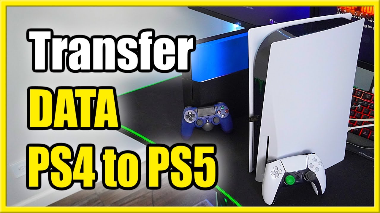 Fast Way to Transfer Data PS4 to PS5 with Ethernet Cable (Best Tutorial) - YouTube