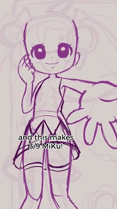 DRAWING HATSUNE MIKU for MIKU DAY
