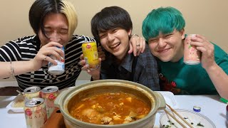 【ほろ酔い鍋】ネクステ泥酔旅を振り返りながら打ち上げしたら楽しすぎて更にネクステ愛が深まったww