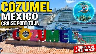 Things To Do in Cozumel Mexico On a Cruise | Full Port Tour! Things To Do in Cozumel Mexico On a Cruise | Full Port Tour!